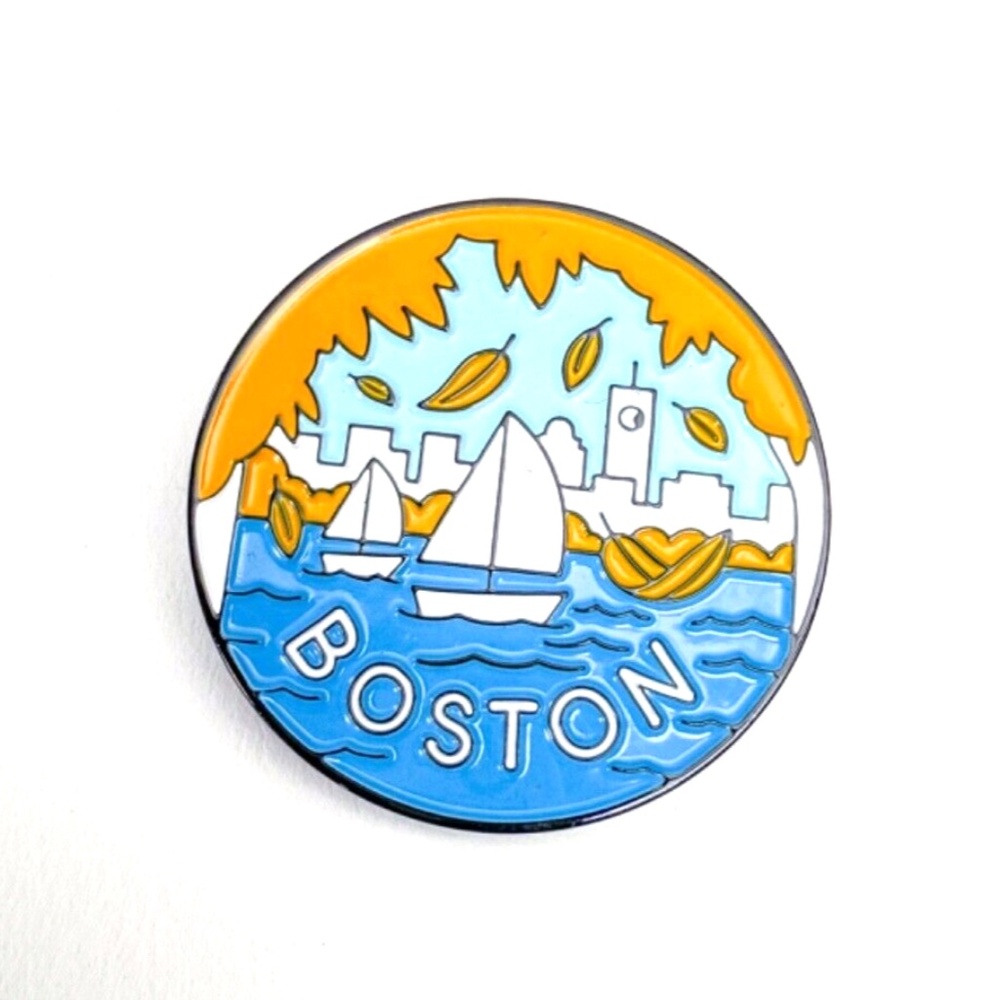 Rare Boston Pin Limited Edition Collectible (From Allbirds – No Allbirds Logo)